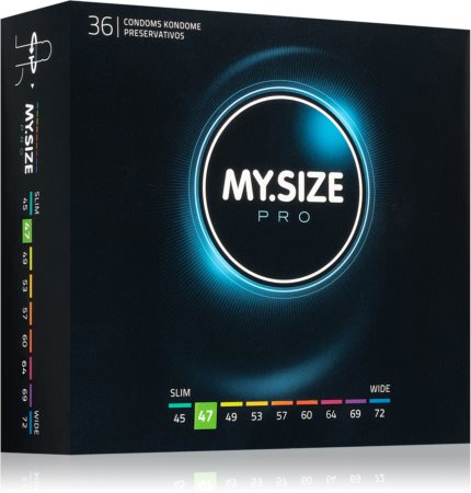 MY.SIZE 47mm Pro kondomy