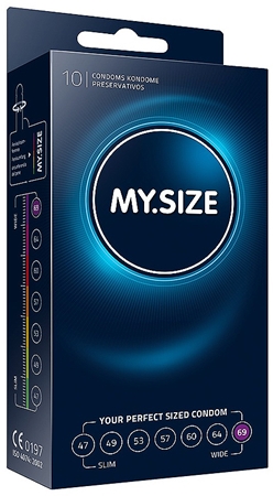MY.SIZE 69 mm préservatifs