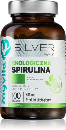 MyVita Silver Spirulina Bio kapsułki na wsparcie układu odpornościowego