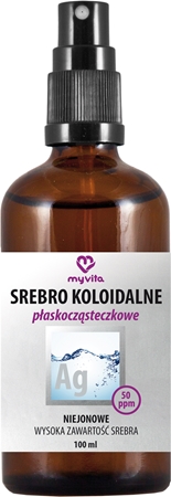 MyVita Colloidal silver 50 ppm Rengöringstoner