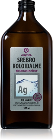 MyVita Silver Colloidal 50ppm puhdistava hoitovesi