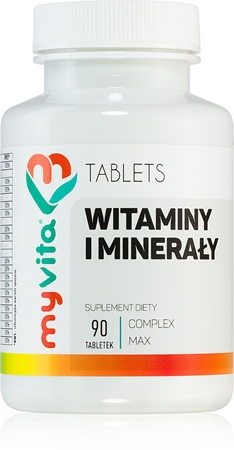 MyVita Witaminy I Minerały tabletki kompleks witamin, minerałów i mikroelementów