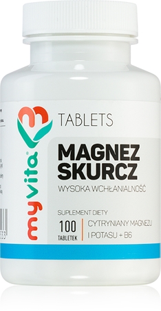 MyVita Magnez Skurcz tabletki do mięśni i stawów