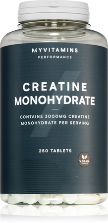 MyVitamins Performance Creatine Monohydrate padeda išlaikyti sportinį pasirengimą