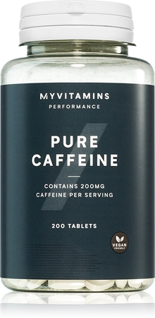 MyVitamins Performance Pure Caffeine tablety pro podporu sportovního výkonu