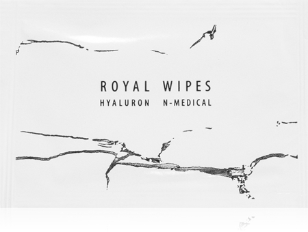 N-Medical Royal wipes puhdistavat meikinpoistopyyhkeet herkälle iholle