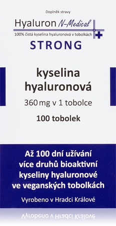 N-Medical Hyaluron STRONG Food Supplement for Flawless Skin | notino.ie