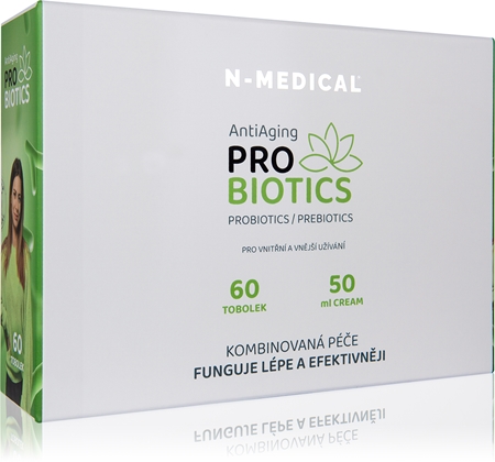 N-Medical Antiaging Probiotics COMBO sada pro muže a ženy