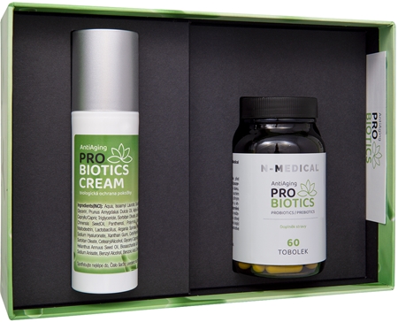 N-Medical Antiaging Probiotics COMBO sada pro muže a ženy