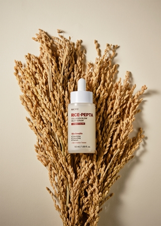 Nacific Rice + Pepta Collagen Glow Milky Serum sérum illuminateur visage pour un effet naturel