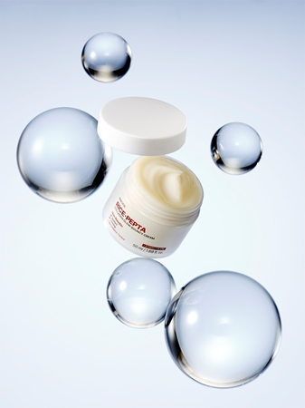 Nacific Rice + Pepta Collagen Glow Bouncy Cream crème visage illuminatrice pour un effet naturel