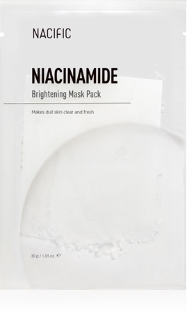 Nacific Niacinamide Brightening Mask Pack masque tissu éclat anti-signes de vieillissement