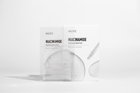 Nacific Niacinamide Brightening Mask Pack masque tissu éclat anti-signes de vieillissement