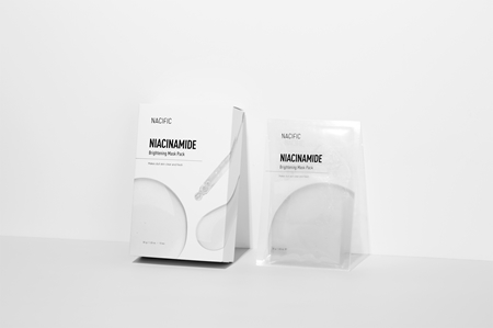 Nacific Niacinamide Brightening Mask Pack masque tissu éclat anti-signes de vieillissement