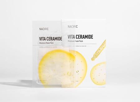 Nacific Vita Ceramide Moisture Mask Pack Balinoša sejas maska ar mitrinošu efektu