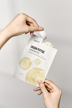 Nacific Origin Peptide Mask Pack Åtstramande ansiktsmask med återfuktande effekt