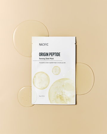 Nacific Origin Peptide Mask Pack Åtstramande ansiktsmask med återfuktande effekt