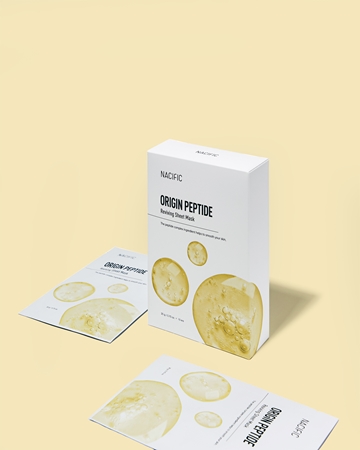 Nacific Origin Peptide Mask Pack Åtstramande ansiktsmask med återfuktande effekt