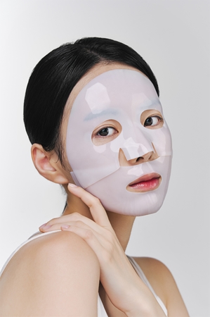Nacific Rice + Pepta Collagen Gel Mask Mitrinoša auduma sejas maska ar izgaismojošu un nogludinošu efektu