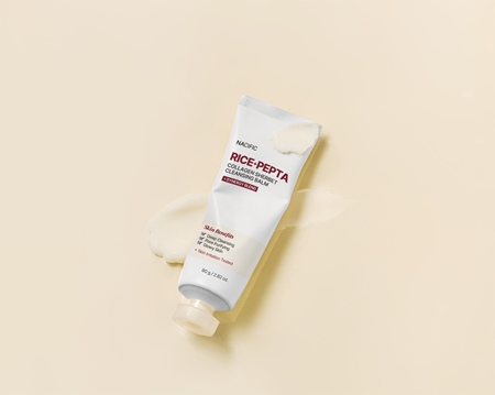 Nacific Rice + Pepta Collagen Sherbet Cleansing Balm baume purifiant en profondeur pour un effet naturel