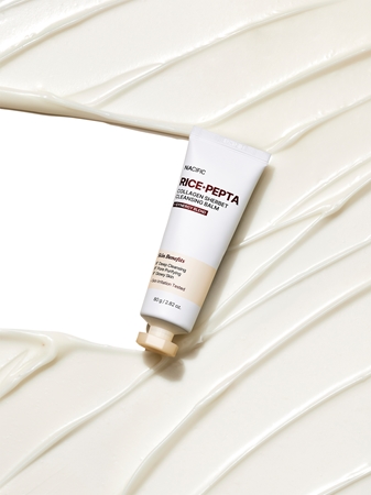 Nacific Rice + Pepta Collagen Sherbet Cleansing Balm baume purifiant en profondeur pour un effet naturel