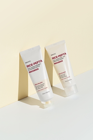 Nacific Rice + Pepta Collagen Sherbet Cleansing Balm baume purifiant en profondeur pour un effet naturel