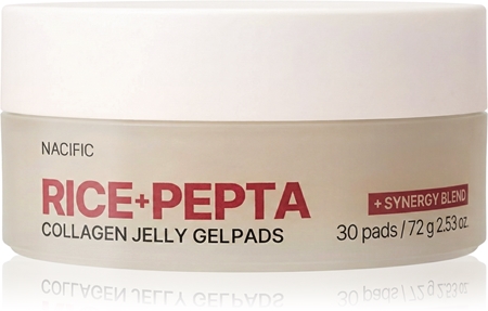 Nacific Rice + Pepta Collagen Jelly Gel Pads patchs tonifiants effet raffermissant