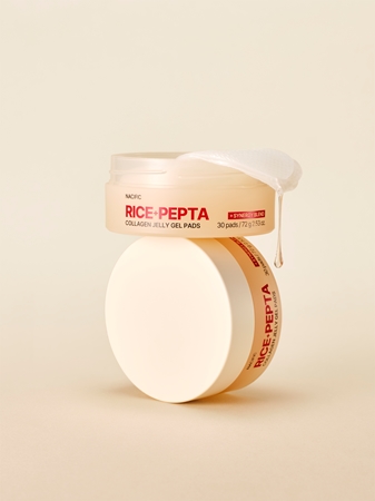 Nacific Rice + Pepta Collagen Jelly Gel Pads patchs tonifiants effet raffermissant