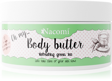 Nacomi Oh my... Refresing Green Tea Barojošs ķermeņa sviests