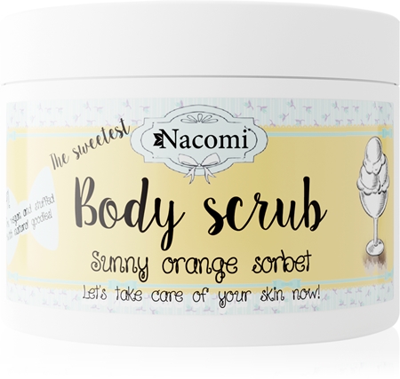 Nacomi The Sweetest Sunny Orange Sorbet gommage corps
