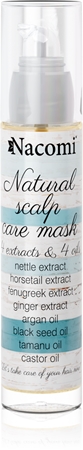 Nacomi Natural Scalp Care Mask Intensiv mask för hår och hårbotten