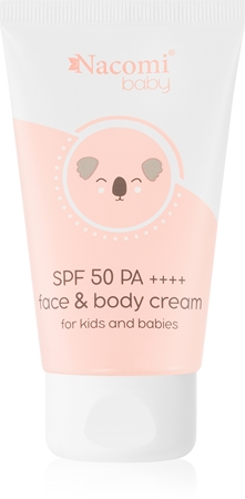 Nacomi Baby zaščitna krema za otroke SPF 50