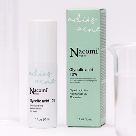 Nacomi Next Level Adiós Acne Facial Serum to treat acne