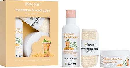 Nacomi Mandarin & Iced Yuzu darilni set za telo