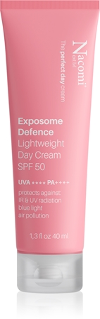 Nacomi Next Level Exposome defence crème de jour légère SPF 50