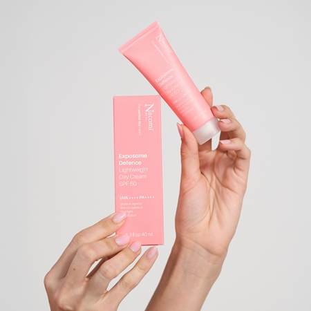 Nacomi Next Level Exposome defence crème de jour légère SPF 50