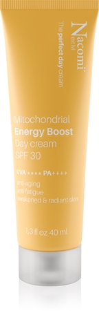 Nacomi Next Level Mitochondrial energy boost energizující krém SPF 30
