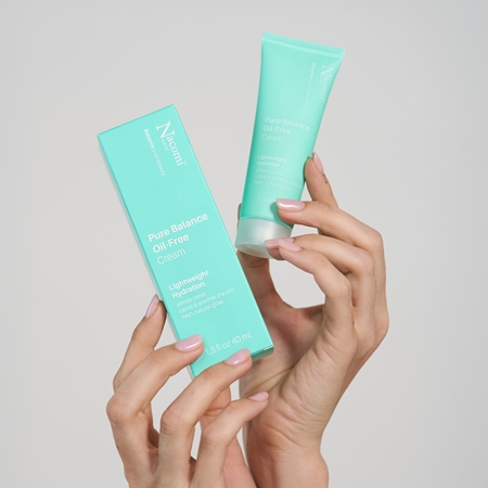 Nacomi Next Level Pure Balance Non-Greasy Moisturizing Cream for oily and combination skin