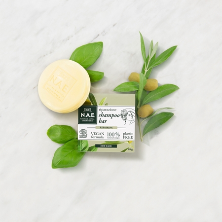 N.A.E. Riparazione Barra de champú para cabello seco