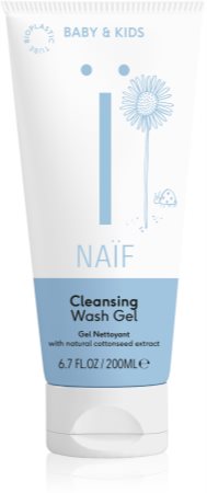Naif Baby & Kids Cleansing Wash Gel čistiaci a umývací gél pre deti a bábätká