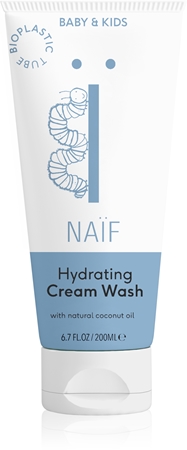Naif Baby & Kids Hydrating Cream Wash Mitrinošs dušas krēms mazuļiem no zīdaiņu vecuma