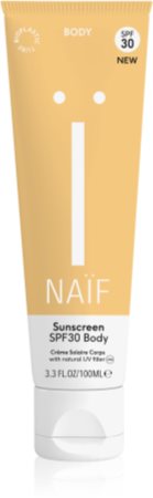 Naif Face Bräunungscreme für den Körper SPF 30