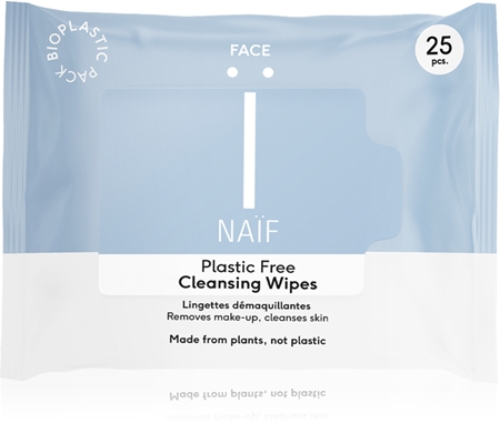 Naif Face toalhetes de limpeza e desmaquilhantes