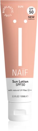Naif Sun Sun Lotion SPF 50 sunscreen lotion
