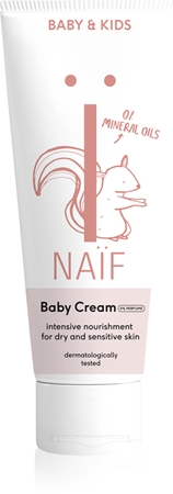Naif Baby & Kids Baby Cream pečující krém pro suchou a citlivou pokožku
