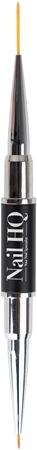 Nail HQ Nail Art Brush pennello doppio per le unghie