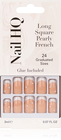 Nail HQ Long Square umelé nechty