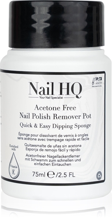 Nail HQ Acetone Free odlakovač na nehty bez acetonu