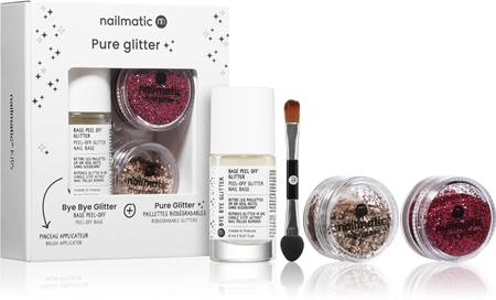 Nailmatic Pure Glitter set con glitter
