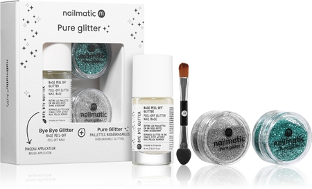 Nailmatic Pure Glitter Set med glitter